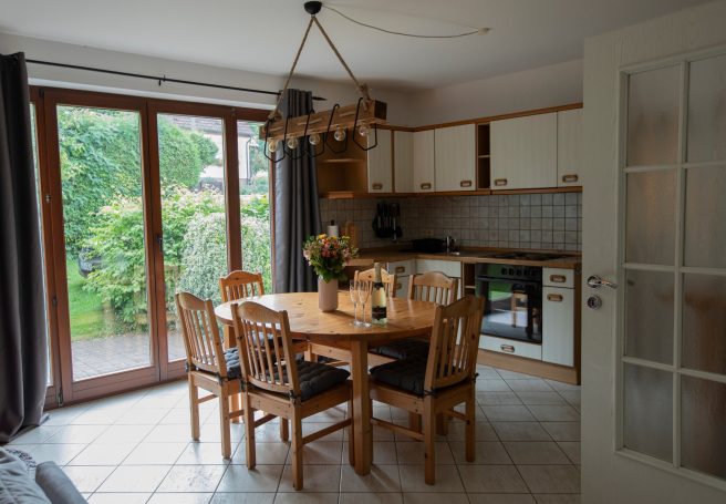Wohnung Maximus - Essbereich Ferienhaus Lotz Essbereich
Wohnung Maximus Essbereich