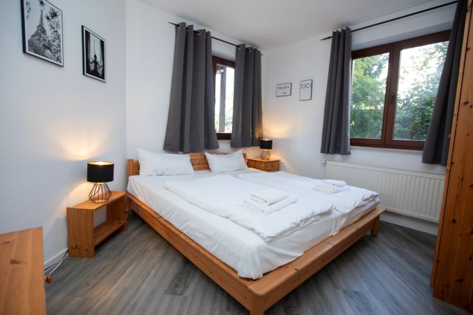 Wohnung Maximus - Schlafzimmer 1 Ferienhaus Lotz Wohnung Maximus Schlafzimmer 1