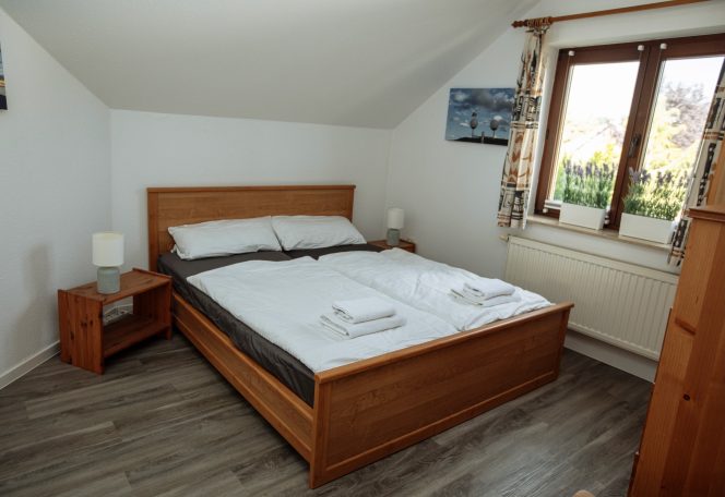 Wohnung Milana - Schlafzimmer Ferienhaus Lotz - Wohnung Milana - Schlafzimmer